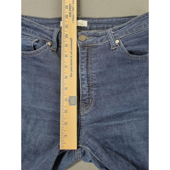 KanCan Jeans Womens Size 11 29 Dark Blue Flare Bootcut Stretch Denim KC8411D - Picture 7 of 14